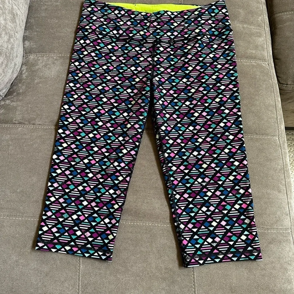 Victoria's Secret Kids Geometric Pajama Bottoms - Black, Pink, Blue, White
